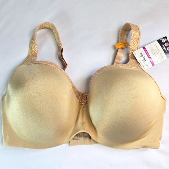 PLAYTEX Women's Secrets Full-Coverage Underwire Bra T-shirt Bra fSz: 38DD Nude - Picture 1 of 10